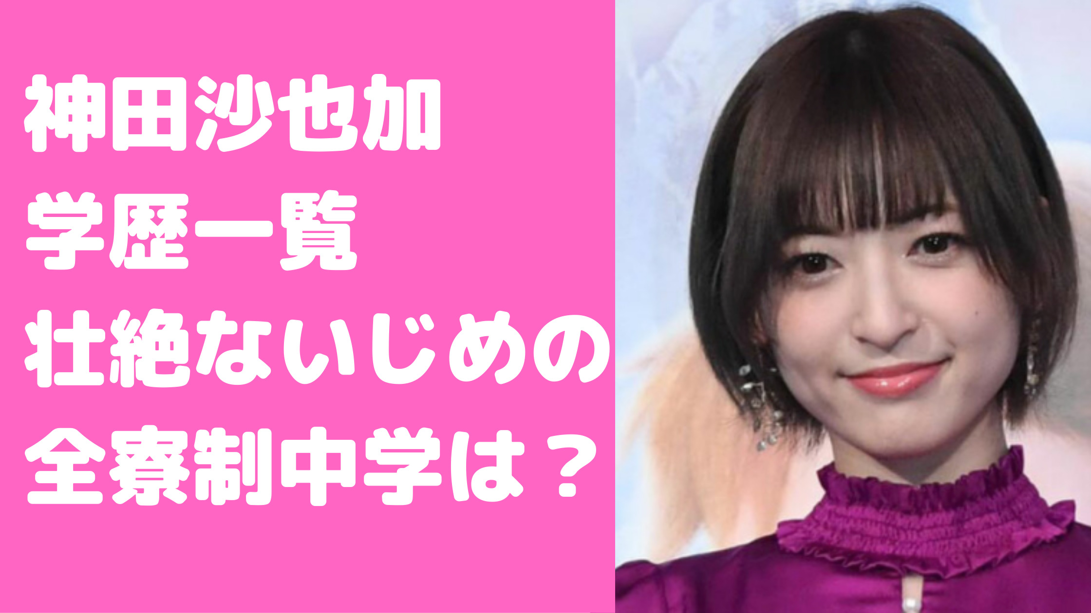 神田沙也加の学歴・小学校　神田沙也加の学歴・中学校　神田沙也加の学歴・高校　神田沙也加の学歴・専門学校