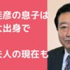 野田佳彦　息子　医者　名前　年齢　学歴 野田佳彦　嫁　野田仁実　馴れ初め 野田佳彦　嫁　野田仁実　現在