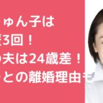 三原じゅん子　旦那　中根雄也　職業　子供　結婚歴　コアラ　松永雅博　離婚理由　馴れ初め