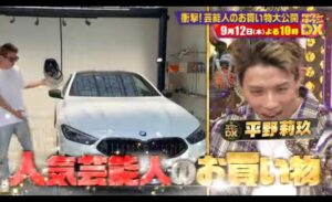 平野莉玖　車　車種　価格