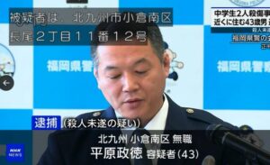 平原政徳　自宅住所　小倉南区長尾2丁目11番12号　