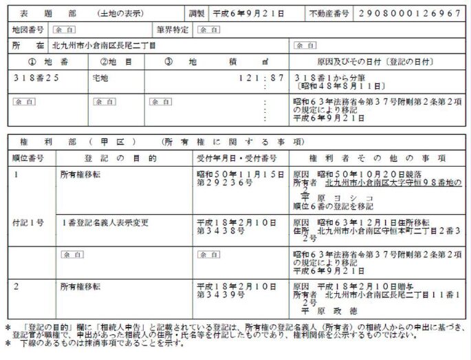 平原政徳　家族　職業　相続