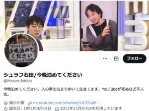 シュラフ石田　図々しい　ザ・ノンフィクション　やらせ
