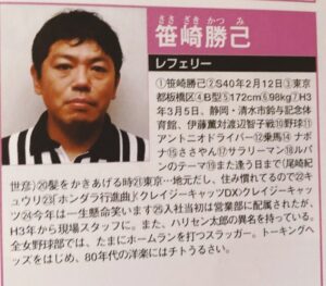 笹崎勝己　嫁　馴れ初め　年齢